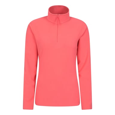 Mountain Warehouse Womens/Ladies Camber II Fleece Top (Bright Pink)