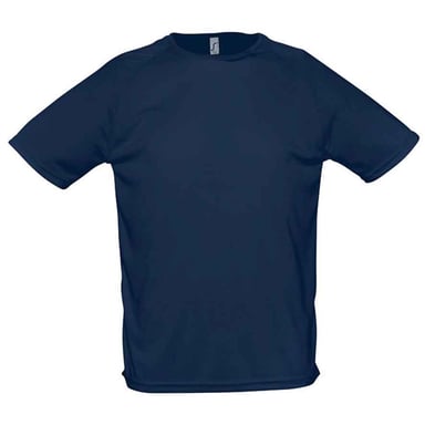 SOLS Mens Sporty Raglan T-Shirt (French Navy)