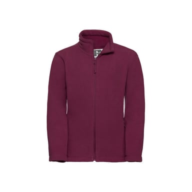 Russell Childrens/Kids Fleece Jacket (Burgundy)