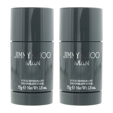 Jimmy Choo Man Deodorant Stick 75g x 2