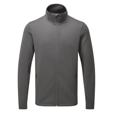 Premier Mens Sustainable Zipped Jacket (Dark Grey)