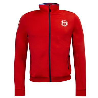 Sergio Tacchini masculino Ionas Top Top Rolex Masters Jacket Red 37780 612