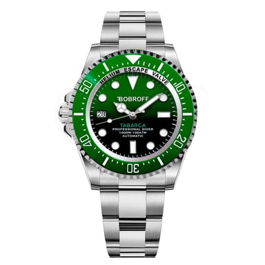 Bobroff Reloj de hombre Automático plata negro