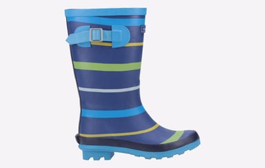 Cotswold Stripe Wellington Childrens Wellingtons