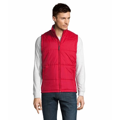 SOLS Warm Unisex Padded Bodywarmer Jacket (Red)