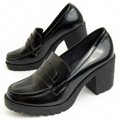 Montevita Mocasin De Tacon Moccavita5 En Negro