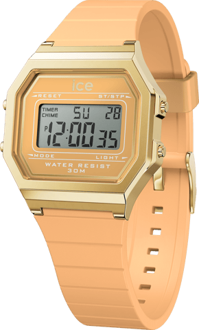 Ice Watch Ice Digit Retro - Peach Skin Women's Peach Watch 022057