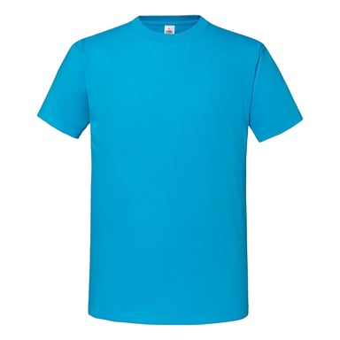 Fruit Of The Loom Mens Iconic 195 Ringspun Premium Tshirt (Azure Blue)
