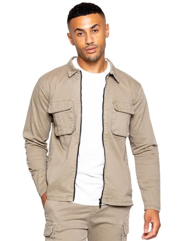 Enzo | Chaqueta Cargo Overshirt para hombre