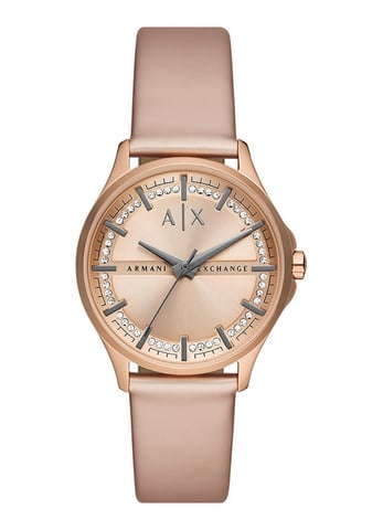 Armani Exchange Lady Hampton Women's Rose Gold Watch AX5272