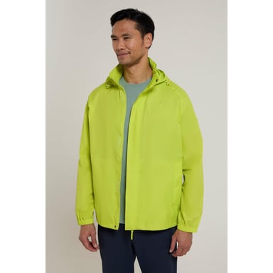 Mountain Warehouse Mens Pakka II Waterproof Jacket (Lime)