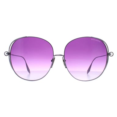 Dita Round Womens Lila Cromo Oscuro a Claro Lavanda Gradiente Arohz