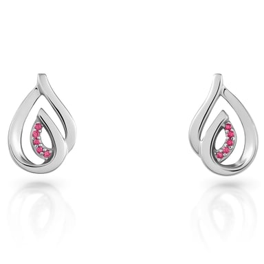 Orphelia 'Dazzle' Women's 925 Sterling Silver Stud Earrings - Silver ZO-7518/R