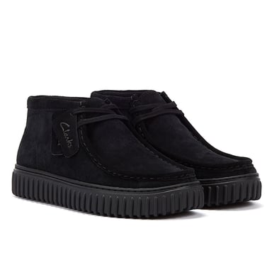 Clarks Originals Torhill Hi Suede Men's Black Boots