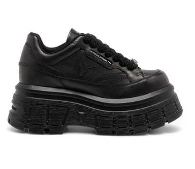 Zapatillas de deporte negras de piel gruesa Windsor Smith - Swerve