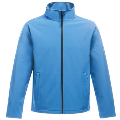 Regatta Standout Mens Ablaze Printable Softshell Jacket (French Blue/Navy)