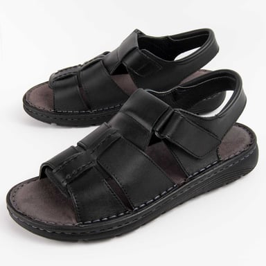 Purapiel Sandalia Beira4 Negro