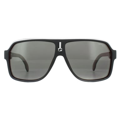 Carrera kite unisex negro plata rojo gris gafas de sol polarizadas
