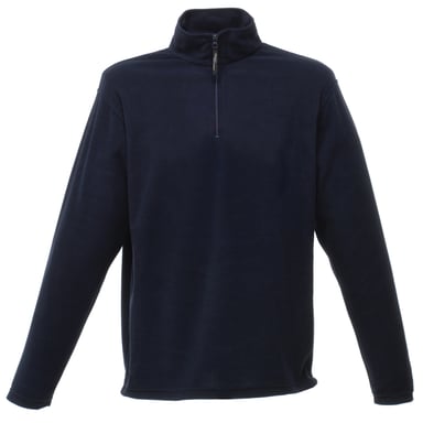 Regatta Mens 170 Series Anti-pill Zip Neck Micro Fleece (Dark Navy)