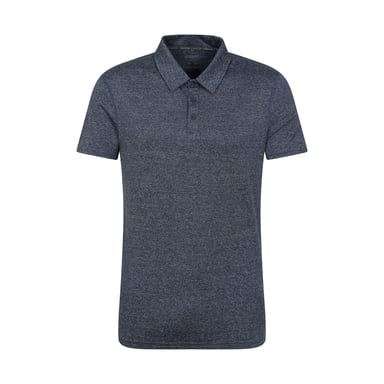 Mountain Warehouse Mens Agra Stripe Polo Shirt (Navy)