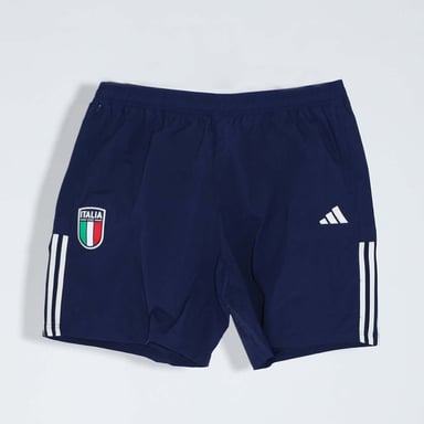 Men's adidas Italy 2023/24 Pro Training Shorts in Blue