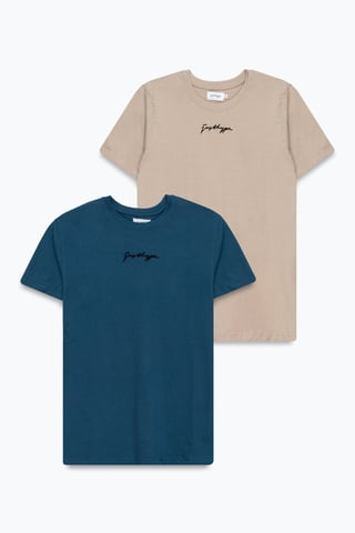 Hype Lagoon Oversized Men'S T-Shirt Pack