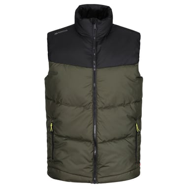 Regatta Mens Regime Insulated Body Warmer (Dark Khaki/Black)