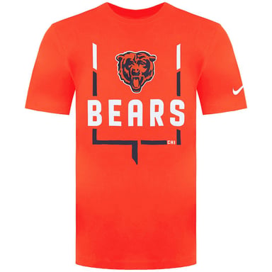 Camiseta Nike NFL Chicago Bears Legend Goal Post para hombre