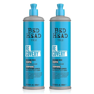 Tigi Recovery Moisturising Shampoo For Dry Hair, 600ml, 2pk