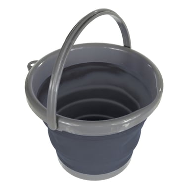 Regatta 5L Folding Bucket (Ebony Grey)