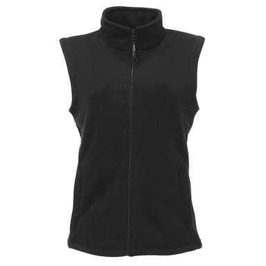 Regatta Womens/Ladies 210 Series Microfleece Bodywarmer / Gilet (Black)