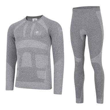 Dare 2B Mens In The Zone III Base Layer Set (Charcoal Grey Marl)