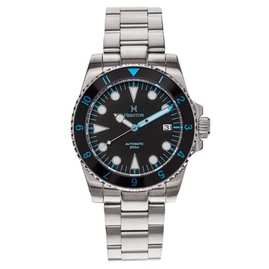 Reloj de pulsera automático Luciano Heritor con fecha
