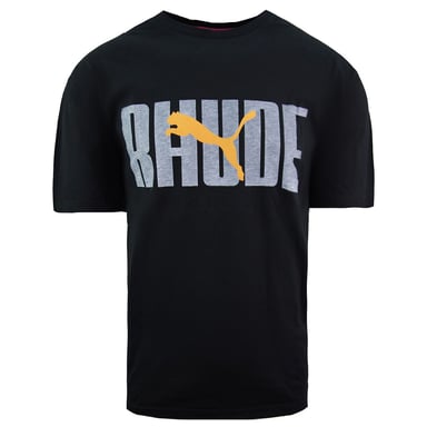 Puma x Rhude Graphic Camiseta de manga corta Camiseta de hombre negro 596757 51