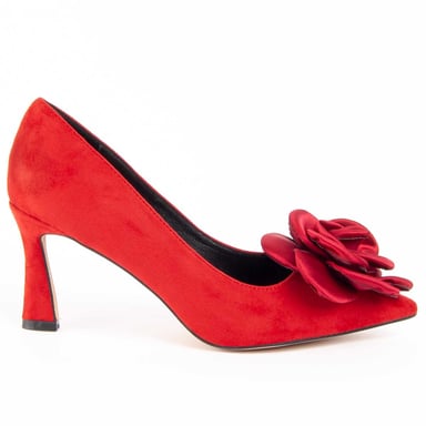 Montevita Zapato De Tacon Balizia Rojo