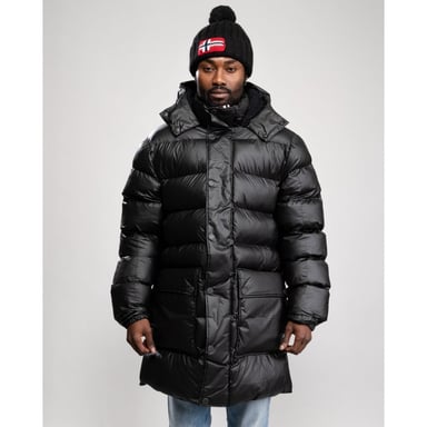 Hunter Rubberised Puffer Mens Coat