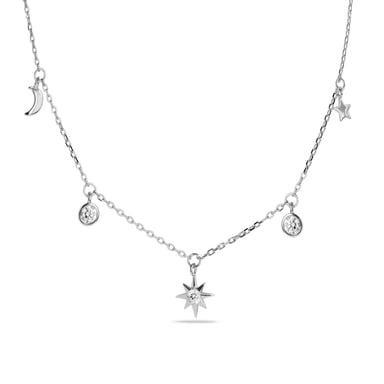 Collar Luxenter Oyazia Plata De Ley 925