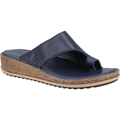 Hush Puppies Womens/Ladies Elissa Suede Sandals (Navy)