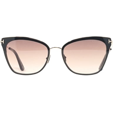 Tom Ford Faryn Ft0843 01F Gafas de sol en oro rosa brillante