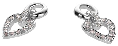 Orphelia Women's 925 Sterling Silver Drop Earrings - Silver ZO-5212