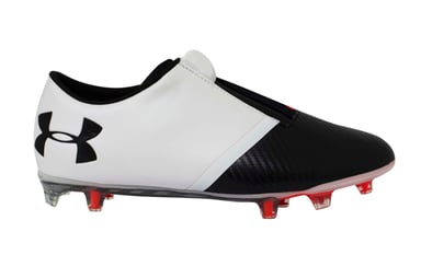Under Armour UA Spotlight Botas de fútbol de cuero negro FG - hombre