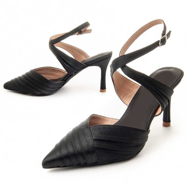 Zapato de tacón Montevita Festshoe en negro