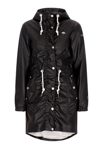 Schmuddelwedda raincoat women black