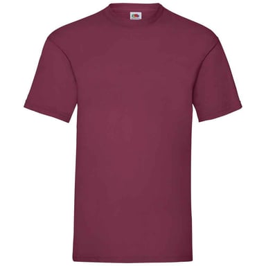 Fruit Of The Loom Mens Valueweight T-Shirt (Burgundy)