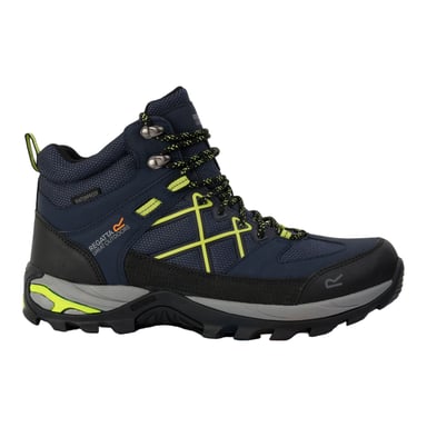 Regatta Mens Samaris III Walking Boots (Navy/Lime Punch)