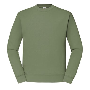 Fruit Of The Loom Mens Classic Drop Shoulder Sweatshirt (Classic Olive)
