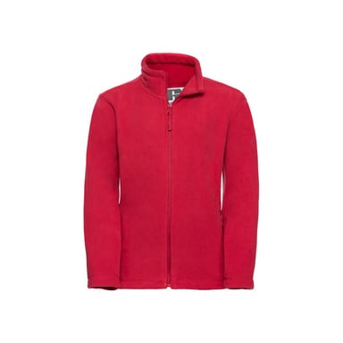 Russell Childrens/Kids Fleece Jacket (Classic Red)