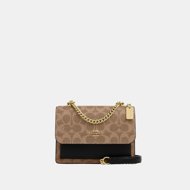 Mini Klare Crossbody in Signature Canvas