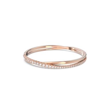 Swarovski 'Twist' Women's Gold Plated Metal Bracelet - Rose 5620552