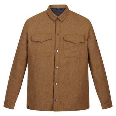 Regatta Mens Gawayne Insulated Shirt (Dark Khaki)